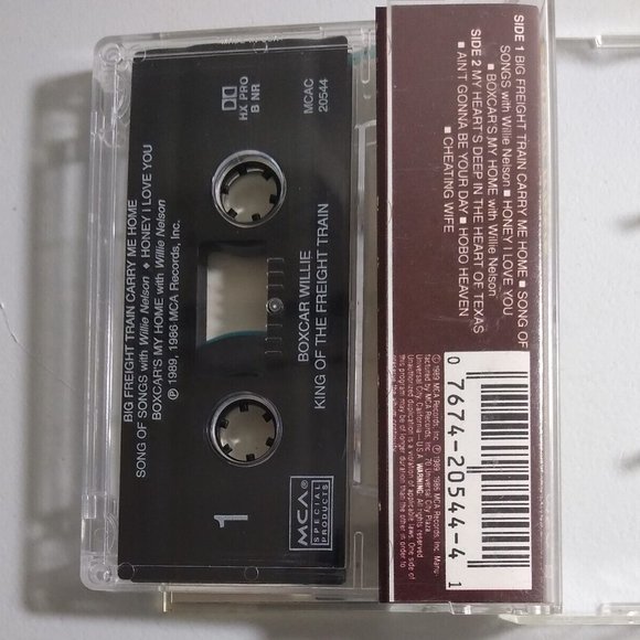 Boxcar Willie - King Of The Freight Train - Cassette Tape - Picture 2 of 2